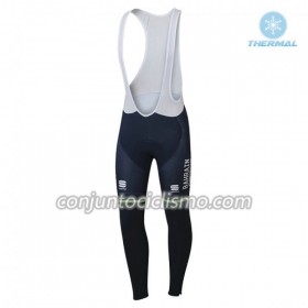 Culotte largo con tirantes Invierno Termico 2018 Bahrain-Merida N001